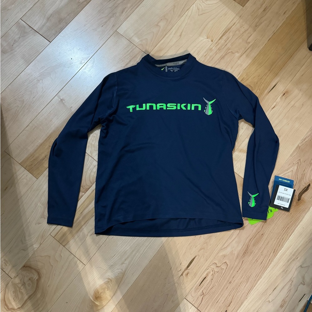 Tuna Skin Echo performance xsmall unisex kids long sleeve shirt new